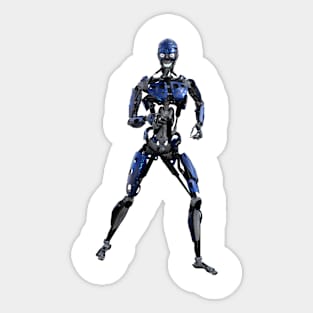 t-shirt robot Sticker